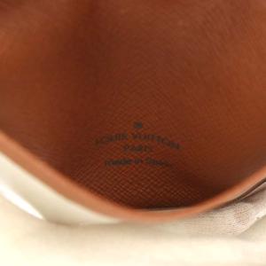 LOUIS VUITTON ポルト2カルト ヴェルティカル モノグラム カードケース 名刺入れ 茶 ブラウン M60533