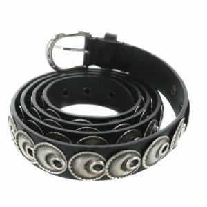 ISABEL MARANT ベルト バックル レザー コンチョ 105 黒 ブラック