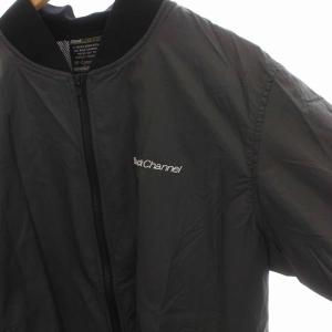 Back Channel 20SS NYLON JACKET ナイロンジャケット ブルゾン ジップアップ M チャコールグレー
