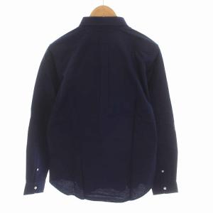 Back Channel OX B.D. SHIRT ボタンダウンシャツ コットン 長袖 S 紺 ネイビー