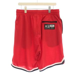Back Channel ショートパンツ ジャージ ハーフパンツ L 赤 レッド