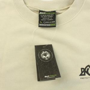 Back Channel ドライクルースウェット DRY CREW SWEAT トレーナー クルーネック 長袖 ロゴプリント L ナチュラル 2322200
