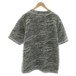 Back Channel ジャガードデニムベースボールシャツ JACQUARD DENIM BASEBALL SHIRT シャツ ノーカラー 半袖 総柄