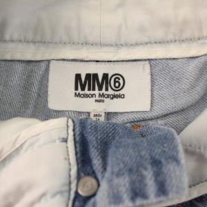 MM6 Maison Margiela ハイウエスト デニムパンツ ジーンズ 36 インディゴ