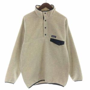 シンチラ スナップT プルオーバー フリース ハイネック スタンドカラー 長袖 M Oatmeal Heather