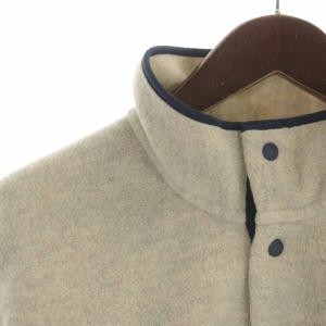 Patagonia シンチラ スナップT プルオーバー フリース ハイネック スタンドカラー 長袖 M Oatmeal Heather
