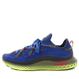 adidas フュージョ 4D FUSIO スニーカー H04509 メッシュ US7 25cm 青 ブルー