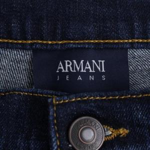 ARMANI JEANS デニムパンツ ジーンズ ジップフライ 28 インディゴ