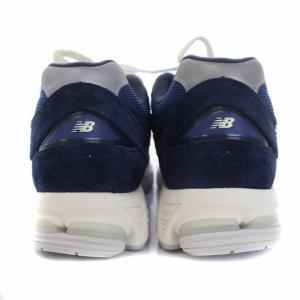 New Balance M2002RHL スニーカー シューズ スエード メッシュ UK8.5 27cm 紺 白