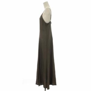 Grace Class 20AW キャミワンピース ジャンパースカート ロング マキシ 36 S カーキ