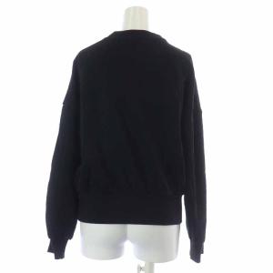 Ameri VINTAGE カットソー スウェット トレーナー クルーネック 長袖 黒 ブラック