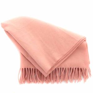 Acne Studios ストール マフラー フリンジ ピンク