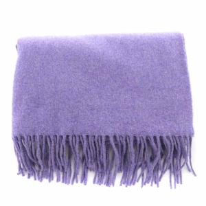 Acne Studios ストール マフラー フリンジ 紫 パープル