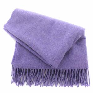 Acne Studios ストール マフラー フリンジ 紫 パープル