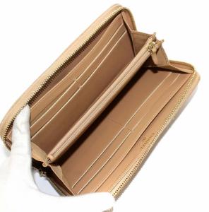 CHANEL ドーヴィル 28番台 キャビアスキン スタッズ 長財布 レザー ベージュ