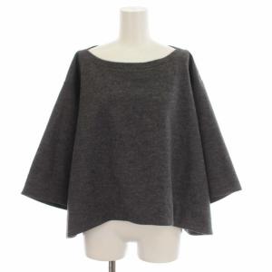 ADORE スーツ セットアップ 上下 プルオーバー タイトスカート ミニ ウール 38 M 36 S ダークグレー