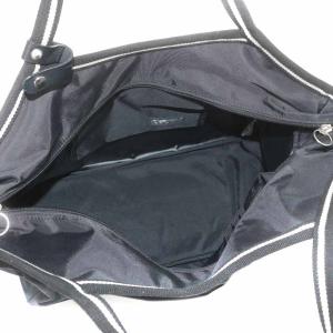 agnes b. ハンドバッグ ショルダーバッグ 2way ナイロン 黒 ブラック