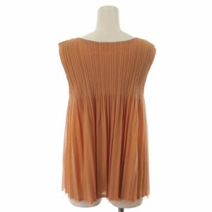 PLEATS PLEASE ISSEY MIYAKE ブラウス プリーツ チュール 3 マスタード