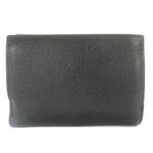 FURLA BABYLON S COMPACT WALLET TRIFOLD 財布 三つ折り レザー 黒 ブラック
