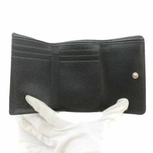 FURLA BABYLON S COMPACT WALLET TRIFOLD 財布 三つ折り レザー 黒 ブラック