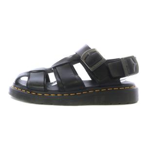 Dr.Martens サンダル レザーサンダル フラットシューズ UK5 24.0cm 黒 ブラック