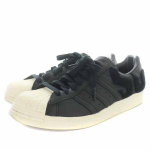 adidas Originals スーパースター 80S SUPERSTAR 80S スニーカー ローカット レザー ボア US10 28cm 黒 ブラック