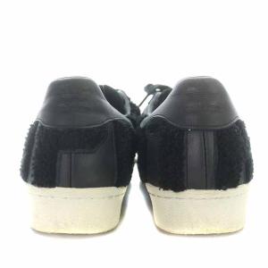 adidas Originals スーパースター 80S SUPERSTAR 80S スニーカー ローカット レザー ボア US10 28cm 黒 ブラック