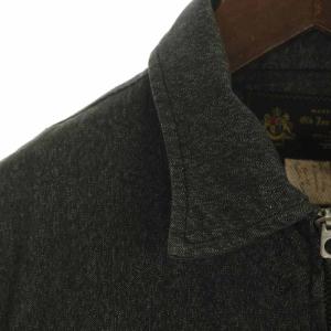 OLD JOE Company ジャケット ジップアップ ポケット サイドレースアップ 刺繍 グレー