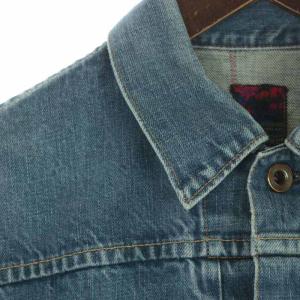 BRU NA BOINNE ジージャン Gジャン デニムジャケット 1 S 青 ブルー