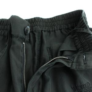 Shinzone world surplus SURPLUS SILK EASY PANTS イージーパンツ スラックス シルク 36 カーキ