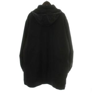 EMPORIO ARMANI MULTI POCKET TRAVEL ESSENTIAL PACKABLE コート XL ブラック