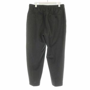 BARNEYS NEW YORK BEABLE 22SS トロピカルウールイージーストレッチパンツ DOMINIQUE テーパードパンツ ロング 32 M グレー