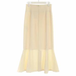 CELFORD 21SS マーメイドロングスカート フレアスカート 38 M 白 ホワイト