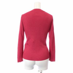 ANAYI カーディガン リブニット Vネック 長袖 38 M ピンク