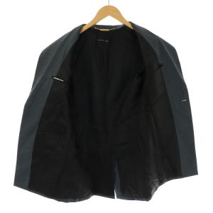 Alexander McQueen スーツ セットアップ 上下 テーラードジャケット シングル 1B スラックス パンツ ウール 44 XS グレー