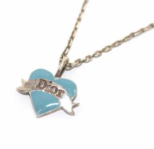 ブレスレット ハート ロゴ アクセサリー 925 シルバー 水色