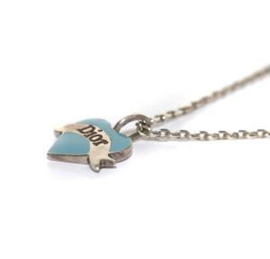 Dior ブレスレット ハート ロゴ アクセサリー 925 シルバー 水色