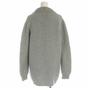 Cruciani ニットカーディガン カシミヤ ダブルボタン 長袖 40 M グレー