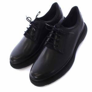 ガンチーニ レースアップシューズ レザー 10 ブラック