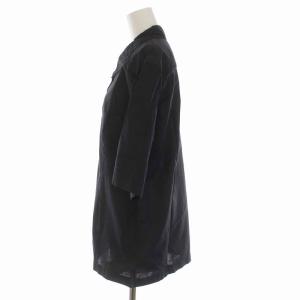 MARGARET HOWELL 19SS シャツ ブラウス シャツ 五分袖 コットン 1 S 黒 ブラック