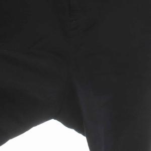 MARGARET HOWELL 22SS COTTON LINENパンツ コットン リネン 3 L 黒 ブラック