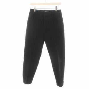 19AW モールスキン トラウザーパンツ 3 L 黒 ブラック
