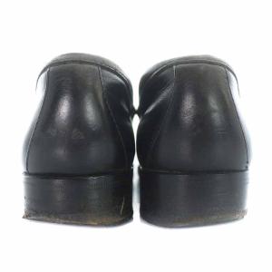 GUCCI ローファー レザー ホースビット ローヒール 37C 24cm 黒 ブラック