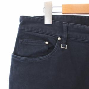 Ermenegildo Zegna チノパンツ ジップフライ 33 L 紺 ネイビー
