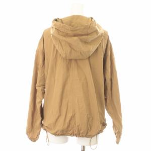 ESTNATION 19SS ブルゾン ジャケット 薄手 フード ジップアップ 38 M 茶 ブラウン