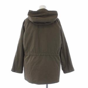 MHL. ダウンライナー付き フーテッドコート ミリタリー アウター ショート丈 1 S カーキ
