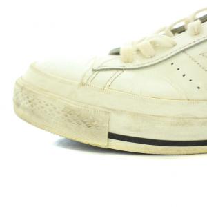 CONVERSE オールスター ALL START ワンスター ONE STAR スニーカー シューズ レザー 8.5 27.0cm 白 ホワイト