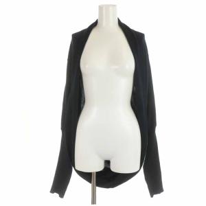 24 カーディガン コットン ドルマンスリーブ 紺 ネイビー