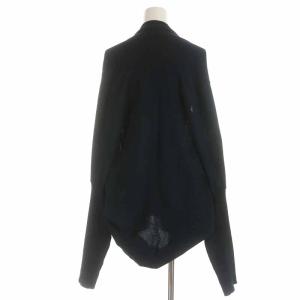 ISSEY MIYAKE 24 カーディガン コットン ドルマンスリーブ 紺 ネイビー