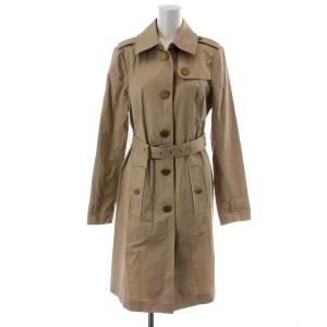 トレンチコート ロング丈 コットン アウター 2 S ベージュ